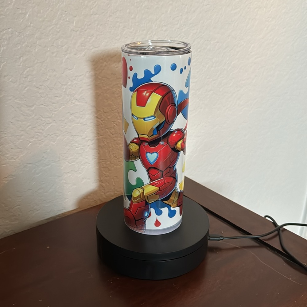 Autism Awareness Superhero 20 oz
Straight Skinny Tumbler